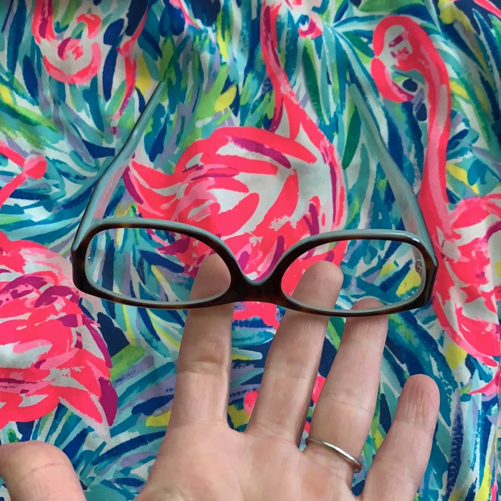 Dkny Tortoise Shell & Turquoise Frames - image 3